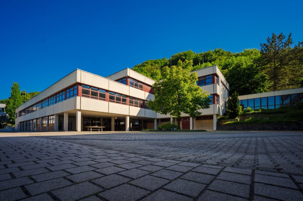 Gewerbliche Schule Kuenzelsau GWKuen Gebäude außen